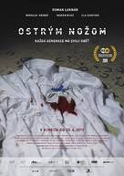 Ostr&yacute;m nozom - Czech Movie Poster (xs thumbnail)