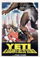 Yeti - il gigante del 20. secolo - Italian Movie Poster (xs thumbnail)
