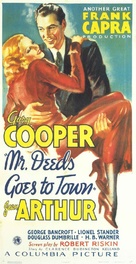 Mr. Deeds Goes to Town - Theatrical movie poster (xs thumbnail)