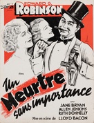 A Slight Case of Murder - French poster (xs thumbnail)