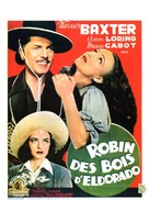 The Robin Hood of El Dorado - Belgian Movie Poster (xs thumbnail)