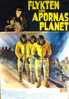 Escape from the Planet of the Apes - Swedish Movie Poster (xs thumbnail)
