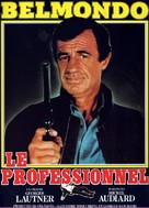 Le professionnel - French Movie Poster (xs thumbnail)