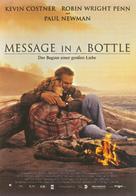 Message in a Bottle - German Movie Poster (xs thumbnail)