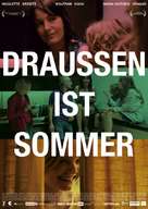 Draussen ist Sommer - German Movie Poster (xs thumbnail)