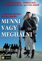 March or Die - Hungarian Movie Cover (xs thumbnail)