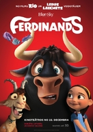 Ferdinand - Latvian Movie Poster (xs thumbnail)