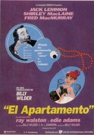 The Apartment - Spanish Movie Poster (xs thumbnail)