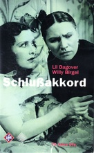 Schlu&szlig;akkord - German VHS movie cover (xs thumbnail)