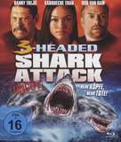 3 Headed Shark Attack - German Movie Cover (xs thumbnail)
