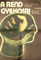 Les assassins de l&#039;ordre - Hungarian Movie Poster (xs thumbnail)