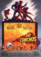 Rio Conchos - French Movie Poster (xs thumbnail)