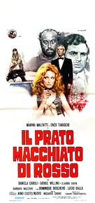 Il prato macchiato di rosso - Italian Movie Poster (xs thumbnail)