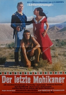 Der letzte Mohikaner - German Movie Poster (xs thumbnail)