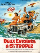 Deux enfoir&eacute;s &agrave; Saint-Tropez - French Movie Poster (xs thumbnail)