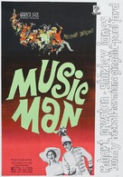 The Music Man - Swedish Movie Poster (xs thumbnail)