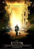 I Am Legend - Spanish Movie Poster (xs thumbnail)