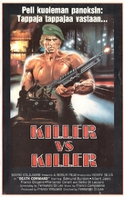Killer contro killers - Finnish VHS movie cover (xs thumbnail)