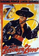 The Mark of Zorro - German Movie Poster (xs thumbnail)