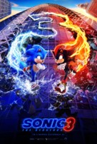 Sonic the Hedgehog 3 - Thai Movie Poster (xs thumbnail)