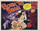 Born to Sing - Movie Poster (xs thumbnail)