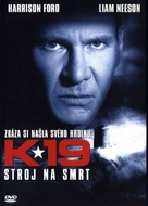 K19 The Widowmaker - Czech DVD movie cover (xs thumbnail)