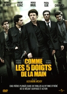 Comme les cinq doigts de la main - French DVD movie cover (xs thumbnail)