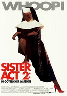 Sister Act 2: Back in the Habit - German Movie Poster (xs thumbnail)