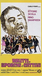 Brutti sporchi e cattivi - Italian Movie Poster (xs thumbnail)