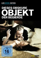 Cet obscur objet du d&eacute;sir - German DVD movie cover (xs thumbnail)