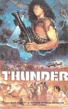 Thunder - Finnish VHS movie cover (xs thumbnail)