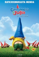 Gnomeo &amp; Juliet - Finnish Movie Poster (xs thumbnail)