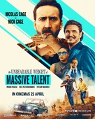 The Unbearable Weight of Massive Talent - Singaporean Movie Poster (xs thumbnail)