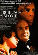 Fr&uuml;hlingssinfonie - German Movie Poster (xs thumbnail)