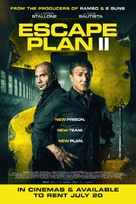 Escape Plan 2: Hades - British Movie Poster (xs thumbnail)
