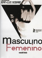 Masculin, f&eacute;minin: 15 faits pr&eacute;cis - Mexican DVD movie cover (xs thumbnail)