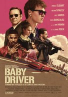 Baby Driver - Greek Movie Poster (xs thumbnail)