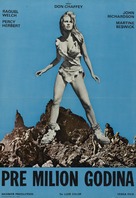 One Million Years B.C. - Yugoslav Movie Poster (xs thumbnail)
