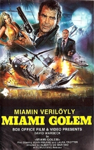 Miami Golem - Finnish VHS movie cover (xs thumbnail)