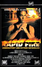 Rapid Fire - German VHS movie cover (xs thumbnail)