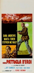Sword in the Desert - Italian Movie Poster (xs thumbnail)