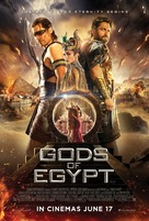 Gods of Egypt - British Movie Poster (xs thumbnail)
