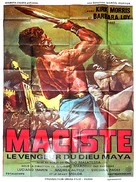 Maciste il vendicatore dei Maya - French Movie Poster (xs thumbnail)