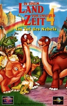 The Land Before Time IV: Journey Through the Mists - German VHS movie cover (xs thumbnail)