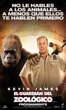 The Zookeeper - Mexican Movie Poster (xs thumbnail)