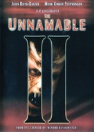 The Unnamable II: The Statement of Randolph Carter - DVD movie cover (xs thumbnail)