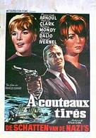 &Agrave; couteaux tir&eacute;s - Belgian Movie Poster (xs thumbnail)