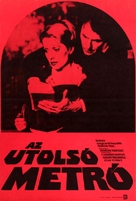 Le dernier m&eacute;tro - Hungarian Movie Poster (xs thumbnail)