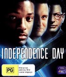 Independence Day - Australian Blu-Ray movie cover (xs thumbnail)