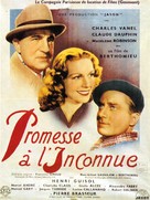 Promesse &agrave; l&#039;inconnue - French Movie Poster (xs thumbnail)